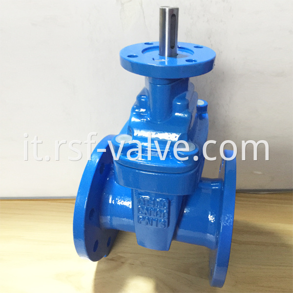 Resilient Gate Valve With Iso5210 Connecting Flange For Actuator